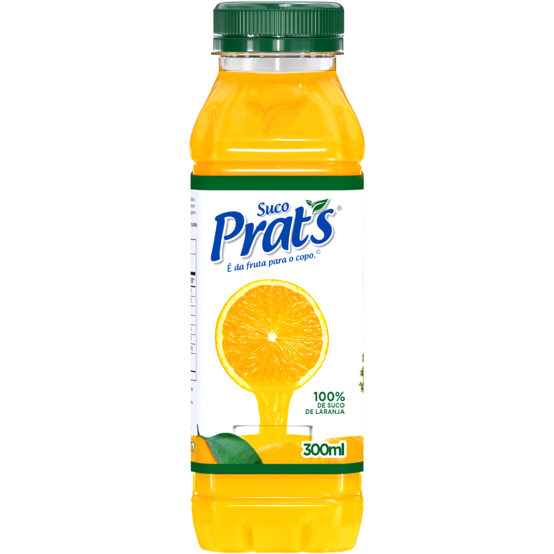 BEB. SUCO PRATS LARANJA C/ 300 ML