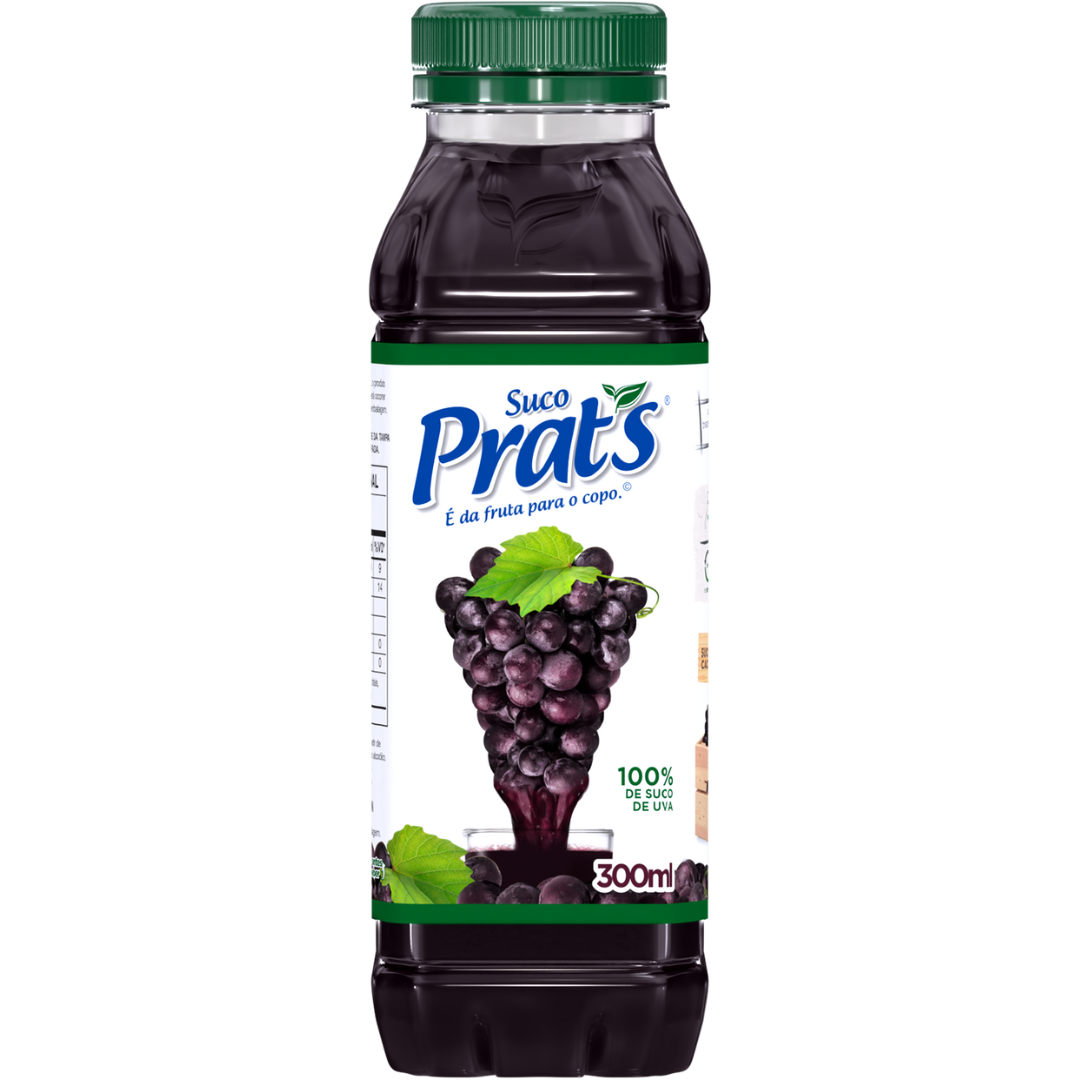 BEB. SUCO PRATS UVA C/ 300 ML