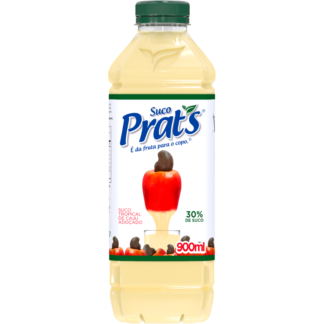 BEB. SUCO PRATS CAJU C/ 900 ML