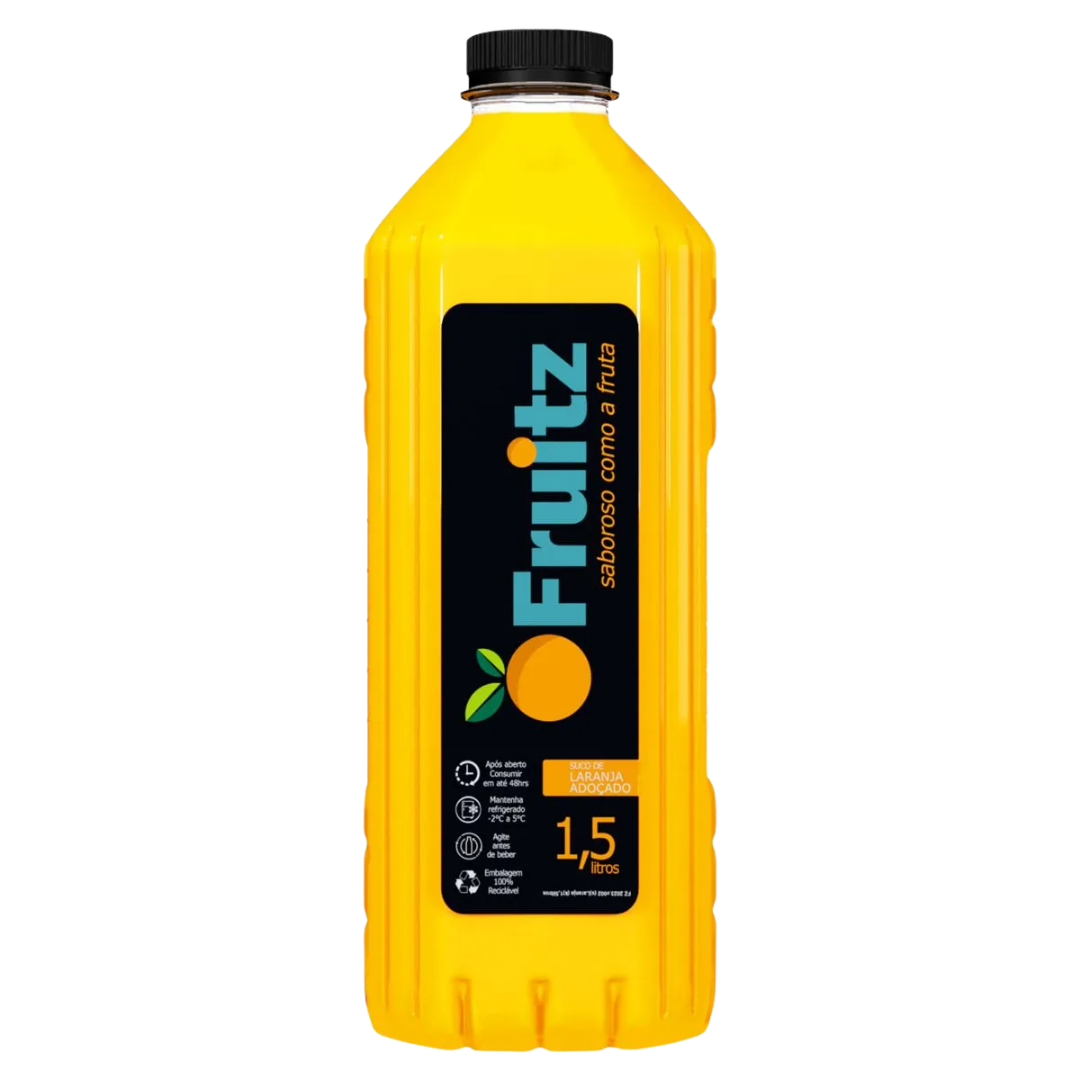 BEB. SUCO FRUITZ LARANJA C/1,5 LT